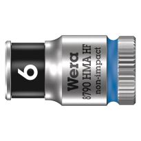 Wera 05003721001 8790 HMA HF Zyklop Hand- en Machinedop, met 1/4"-aandrijving, met vasthoudfunctie 6 x 23mm