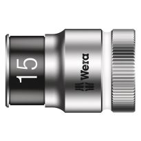 Wera 05003735001 8790 HMC HF Zyklop Hand- en Machinedop met 1/2"-aandrijving met vasthoudfunctie 15 x 37mm