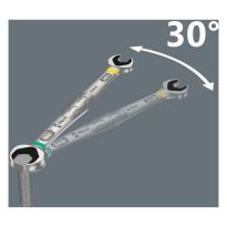 Wera 05020264001 6002 Joker Dubbele steeksleutel 30 x 32mm