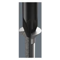 Wera 05030115001 1555 PZ ESD Kraftform Micro Pozidriv-Schroevendraaier PZ 0 x 60mm