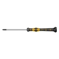 Wera 05030116001 1555 PZ ESD Kraftform Micro Pozidriv-Schroevendraaier PZ 1 x 80mm