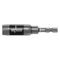 Wera 05057676001 897/4 Impaktor R Impaktor houder met spanring en Ringmagneet 1/4 x 75mm