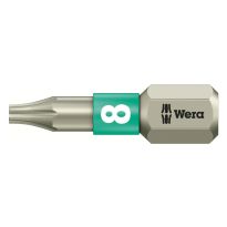 Wera 05071030001 3867/1 TS TORX® Bits, RVS TX 8 x 25mm