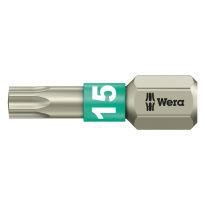 Wera 05071033001 3867/1 TS TORX® Bits, RVS TX 15 x 25mm
