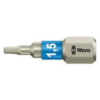 Wera 05071070001 3840/1 TS Zeskant Bits, RVS 1,5 x 25mm