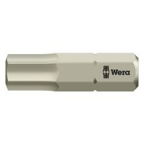 Wera 05071076001 3840/1 TS Zeskant Bits, RVS 6,0 x 25mm