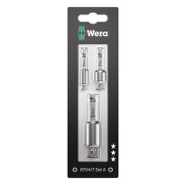 Wera 05073200001 870/4/7 Set A SB, 3‑delig 1/4 x 50mm