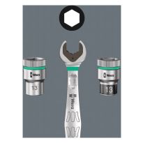 Wera 05073290001 6000 Joker 4 Set 1 Steek- en ringratelsleutelset, 4‑delig