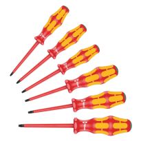 Wera 05133356001 167 i/6 Schroevendraaierset Kraftform Plus Serie 100, 6‑delig